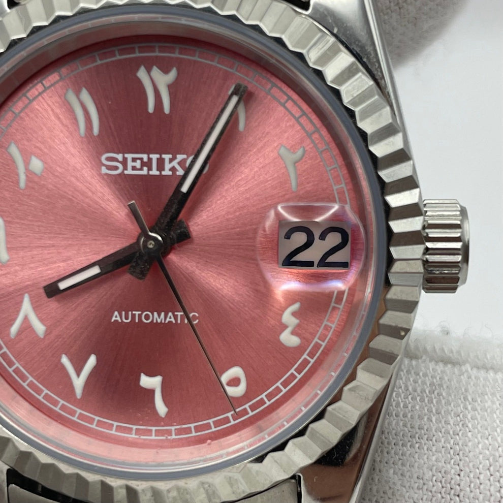 Date Just Arabic Dial Rose