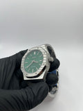 Seiko Mod Royal Oak Index Verte – Montre NH35 | ValtikWatches