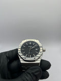 Seiko Mod Royal Oak Index Noire – Montre NH35 | ValtikWatches