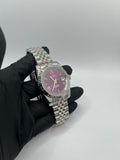 Seiko Mod Roman Dial Violette – Montre Automatique NH35 | ValtikWatches