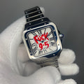 Seiko Mod Santos « Fuck 9.5 » – Edition Limitée NH35 | ValtikWatches