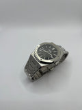 Seiko Mod Royal Oak Index Noire – Montre NH35 | ValtikWatches