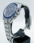 Seiko Mod Daytona Zircon Bleue