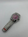Seiko Mod Roman Dial Violette – Montre Automatique NH35 | ValtikWatches