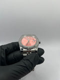 Seiko Mod Date Just Arabic Dial Rose – Montre Automatique NH35 | ValtikWatches