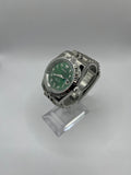 Seiko Mod Date Just Arabic Dial Verte – Montre NH35 | ValtikWatches