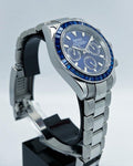 Seiko Mod Daytona Zircon Bleue