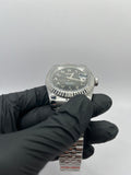Seiko Mod Date Just Arabic Dial Noire – Montre NH35 | ValtikWatches