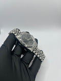 Seiko Mod Arabic Dial Noire – Montre Automatique NH35 | ValtikWatches