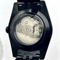 Seiko Mod Arabic Dial Full Noir – Montre Full Black NH35 | ValtikWatches