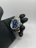 Seiko Mod Roman Dial Bleu – Montre Automatique NH35 | ValtikWatches