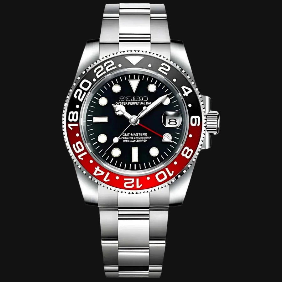 Seiko Mod GMT Coca – Montre GMT NH34 | ValtikWatches