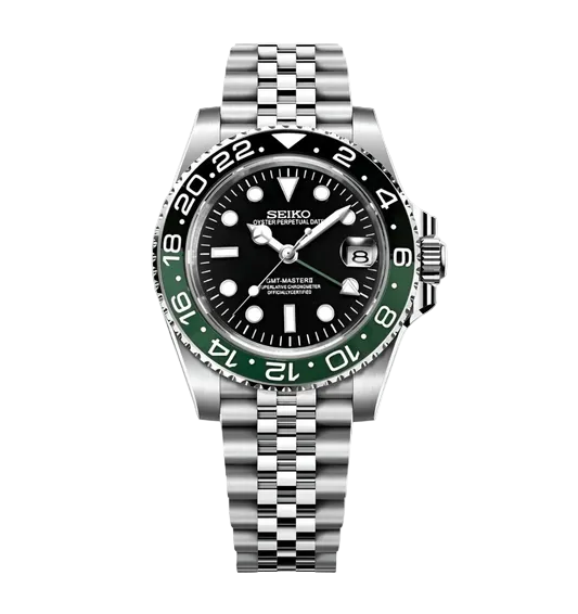 Seiko Mod GMT Starbucks – Montre GMT NH34 | ValtikWatches