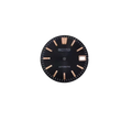 Cadran Noir/Or Rose