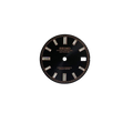 Cadran Noir/Or Rose