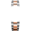 Bracelet Oyster Argent/Or Rose