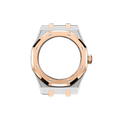 Boîtier Argent/Or Rose
